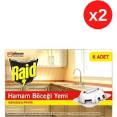 Raid Hamam Böceği Yemi - 12 Adet - 1