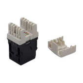 KEYSTONE JACK UTP CAT6 180 D SİYAH ( 10'LU PAKET ) - 2