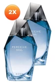 AVON   Perceive Soul Erkek Parfüm Edt 100 Ml. Ikili Set - 2
