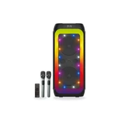 Sunix 80W 6000 Mah Çift Mikrofonlu Ledli Bluetooth Hoparlör BTS-X700 - 1