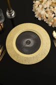 TR Turan Collection MERCAN 6'lı Supla Seti Gold Renk, Lüks Sert Plastik Supla Seti - 1