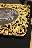 TR Turan Collection HERA 6'lı Supla Seti Gold Renk, Lüks Sert Plastik Supla Seti - 4