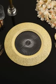 TR Turan Collection MERCAN 6'lı Supla Seti Gold Renk, Lüks Sert Plastik Supla Seti - 2