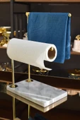 TR Turan Collection Mermer El Havluluk Kağıt Havluluk Gold Dekorlu - 1