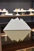 TR Turan Collection Everest Dağı Model Beyaz Metal Peçetelik - 2