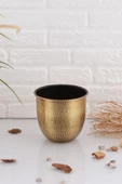 TR Turan Collection Gizem Metal Dövme Vazo Eskitme Metal Aranjman - Çiçeksiz - 1