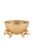 TR Turan Collection ATLI Gold At Dekorlu Metal Aranjman, Yapay Çiçek Vazosu - ÇİÇEKSİZ - 5