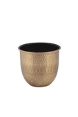 TR Turan Collection Gizem Metal Dövme Vazo Eskitme Metal Aranjman - Çiçeksiz - 5