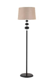 TR Turan Collection FLORA Siyah Lambader Bej Başlık, Siyah Küre Detaylı Metal Lambader - 4