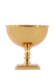 TR Turan Collection KUBBE Gold Renk Metal Aranjman, Dekoratif Ayaklı Çiçek Vazosu - ÇİÇEKSİZ - 7