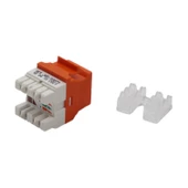 KEYSTONE JACK UTP CAT6 180 D ORANGE (10'LU PAKET ) - 4