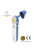 JUMPER MEDİCAL Jumper Temassız Ateş Ölçer Alından Ve Kulaktan , Çocuk Yetişkin Ve Oda Seçenekli Fr410 Gri - 4