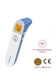 JUMPER MEDİCAL Jumper Temassız Ateş Ölçer Alından Ve Kulaktan , Çocuk Yetişkin Ve Oda Seçenekli Fr410 Gri - 3