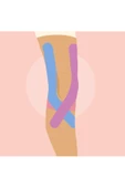 IRON Tape Kinesio Ağrı Bandı 5 Metre X 5 Cm Kırmızı - 5