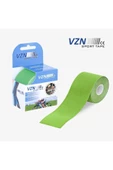 VZN TAPE KİNESİOLOGY Sport Tape Yeşil Renk Kinezyo Sporcu Bandı Ağrı Bandı 5 Metre X 5 Cm - 1