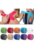 IRON Leri Ekstra Yapışkanlı Kınesıo Tape Ağrı Bandı 5cm X 5 Mtr Mavi - 1