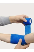 IRON Mavi Kendinden Yapışkanlı Bandaj Koban 10cmx4.5m - 2