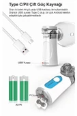 Freely Un300 Taşınabilir Mesh Nebulizatör Yeni Şarj Edilebilir Güçlü Batarya - 5
