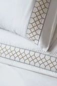 ÇİFT KİŞİLİK NAKIŞLI BAMBU NEVRESİM TAKIMI HERA WHITE - NEVRESIM - 2
