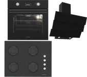 Termikel Ankastre Set (BO O6555C DB + BH P7144C B + CH S6532C BB) - 1