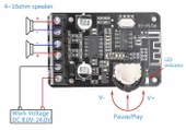 XY-P15W Bluetooth Amfi Modülü Amplifikatör Devresi - 2