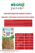 Organik Ruşeymli Sebzeli Kuskus 250gr 6Paket Couscous with Organic Wheat Germ Vegetables250gr6pack - 3
