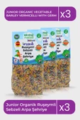 Organik Ruşeymli Sebzeli Arpa Şehriye250gr3Paket Organic Vermicelli Vegetable BarleyNoodle250Gr3pack - 1