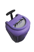 Torima KTS-2111 Mor RGB Ledli Mikrofonlu Tekerlekli Bluetooth Hoparlör Speaker thumbnail 2
