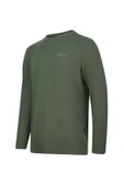 2AS Vernon Erkek Uzun Kol Viloft T-Shirt Haki - 2