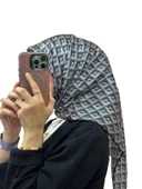 AKER İPEK KREP SATEN EŞARP 8912701 - 1