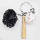 Baseball Keychain Şık Kolye Çanta Süsü Beyzbol Tasarımlı Anahtarlık - 5