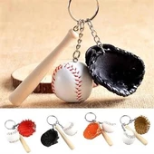Baseball Keychain Şık Kolye Çanta Süsü Beyzbol Tasarımlı Anahtarlık - 9