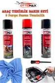 Ottomax Oto Temizlik Seti 5 Parça Motor Temizleyici Detay Temizlik Köpüğü Lastik Parlatıcı - 1