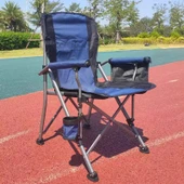 Efsane Kamp - Profesyonel Fold&Go Katlanır Kamp Sandalyesi – Mavi - 6