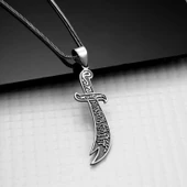 Himarry Gümüş Hz. Ali Zülfikar Kılıcı Kolye thumbnail 2