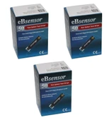 EB Sensor Seker Ölcüm Strip (Stribi) 50 Adet 3 Kutu - 1