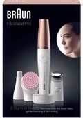 FaceSpa Pro 912 Epilatör - Evde güzellik salonu güzelliği için 3'ü 1 arada yüz epilasyonu, canlandırma ve cilt bakımı sistemi - 8