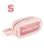 Şeffaf Seyahat Makyaj Organizeri Kozmetik Çantası 3'lü Set - 2