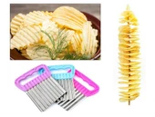 Pratik Kolay Patates Meyve Ve Sebze Dilimleyici Doğrama Bıçağı - 3