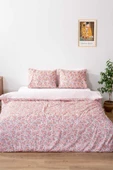 Pembe Bahar Çift Kişilik Nevresim Takımı - 3