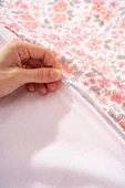 Pembe Bahar Çift Kişilik Nevresim Takımı - 5