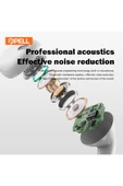 Pell 2. Nesil Bluetooth Kulakiçi Kulaklık Ios Ve Android Uyumlu thumbnail 4