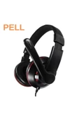 Pell X5 PC Üzerinden Kulak Üstü Kulaklık 3.5mm Güçlü Bas Stereo Kulaklık Kulaklık thumbnail 1