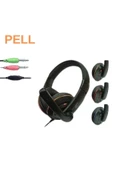 Pell X5 PC Üzerinden Kulak Üstü Kulaklık 3.5mm Güçlü Bas Stereo Kulaklık Kulaklık thumbnail 3