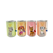 New-Max Aksesuarlı Islak Mendil 4'lü Paket Toplam 96 Yaprak 24*4 Sevimli Köpek Desenli - 1