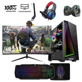 İzoly FX60 İ5-4400 16GB 512GB SATA SSD RX 550 4GB GDDR5 24"100Hz Oyuncu Masaüstü Bilgisayarı - 1