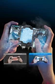Torima F-25 Kablolu Cep Telefonu Soğutma Fanı Gamer Oyuncu Radyatör Soğutucu Siyah - 3