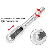 WORKPRO WP272015 7/22mm CR-V Üniversal Ayarlanabilir Anahtar - 4