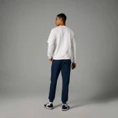 Ellesse Bisiklet Yaka Sweatshirt Kırık Beyaz Erkek EM273 - 3