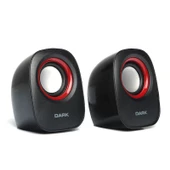 DARK SP100B 1 1 Multimedia USB Speaker Siyah - 3